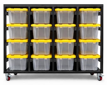 Planos de estantes para mini contenedores de 6.5 cuartos de galón HDX