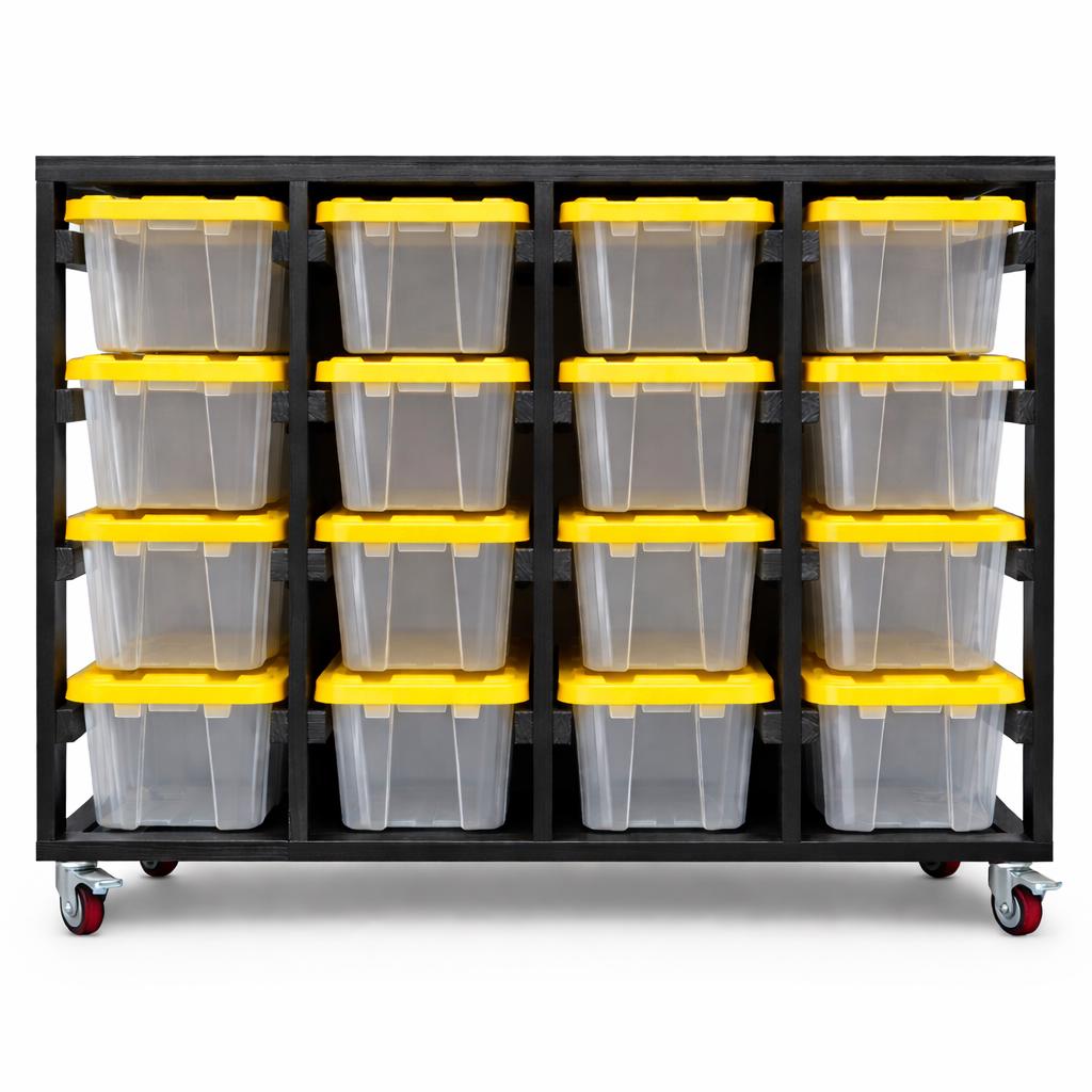 Mini Tote Shelf Plans-6.5 QT Totes HDX - Etsy