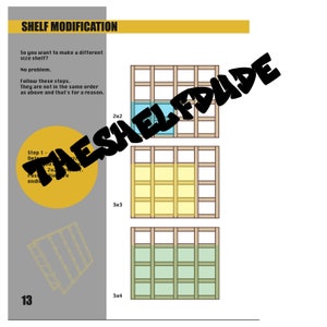 Mobile Garage Storage Rack Plans/ All sizes included, Trendy Garage Storage Bin, Tote Storage Shelves, Garage Shelf Plans, Digital PDF Plans image 3