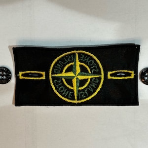 GENUINE Stone Island badge Original and 2 buttons AUTHENTIC VINTAGE image 4
