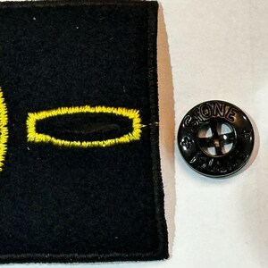 GENUINE Stone Island badge Original and 2 buttons AUTHENTIC VINTAGE zdjęcie 6