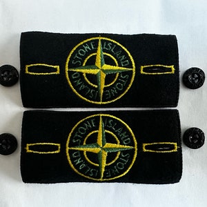 ECHT Stone Island Abzeichen authentisch mit 2 Knöpfen Bild 1