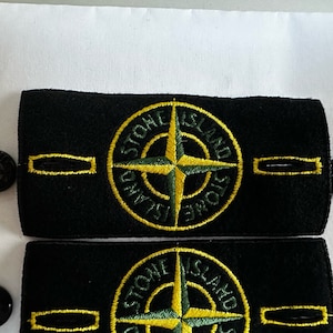 GENUINE Stone Island badge Authentic with 2 buttons Bild 2
