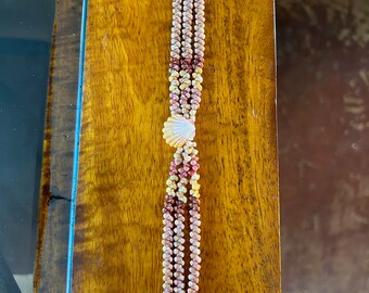 Very beautiful 3 strand kahealani bracelet with sinrise