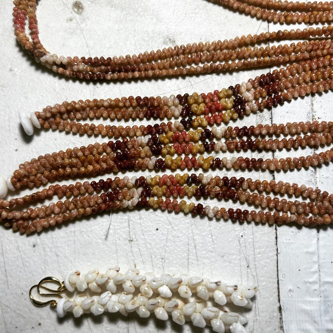 Kahealani Shell 3 Strand Bracelets With Bright Colors. Shell Jewelry ...