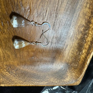 hawaiianische Muschelohrringe, Sterling Silber Ohrhaken, Kahealani Muschel, Puka Muschel, Momi Muschel, Niihau Lei, Hawaiische Muschel, Muschel Edelsteine