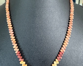 kahealani shell necklace 18” , puka shell, momi shell, niihau shell, niihau jewelry, hawaiian heirloom,