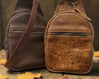 Funda de cuero oculta con cierre magnético de extracción rápida.