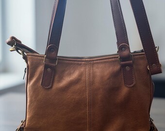 Bolso de piel para hombro/bandolera