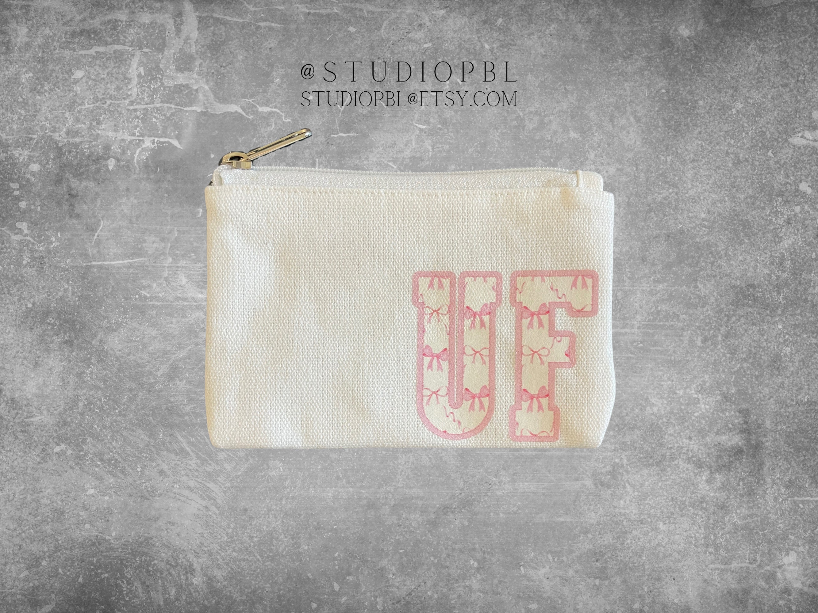 College Pouch Etsy