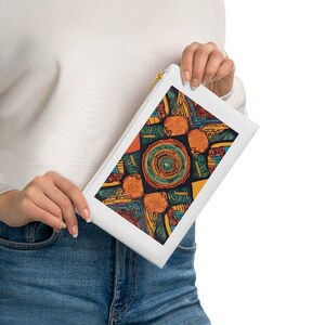 African Print- Cosmetic Bag