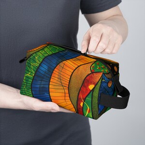 African Print Toiletry Bag