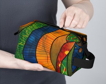 African Print Toiletry Bag