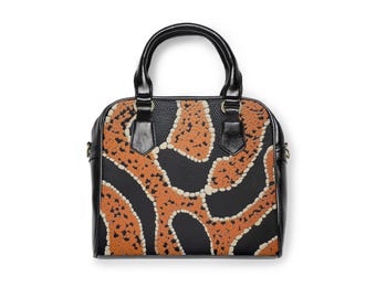 Snake Design Shoulder Handbag