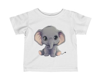 Baby Elephant Jersey Tee