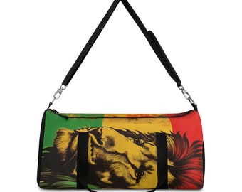 Rasta colored Duffel Bag