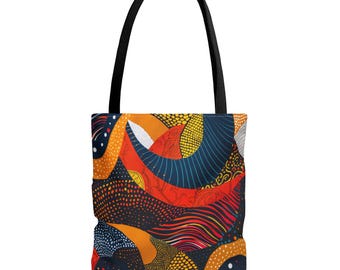 Colorful African Print Tote Bag (AOP)