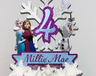 Frozen Cake Topper