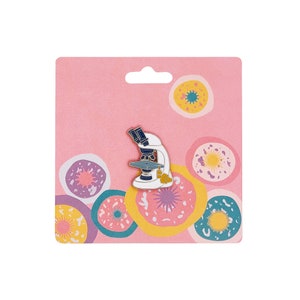 Microscope Science Enamel Pin | Vok