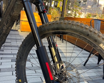 INTEND MTB Fork Guards: Carbon Fiber Suspension & Brake Line Kit