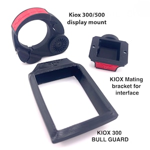 BUNDLE KIT for BOSCH Kiox 300 Incognito display mount, Mating Bracket & Kiox 300 Bull Guard protector