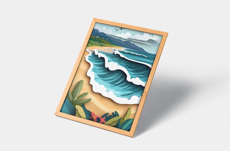 Banzai Pipeline North Shore Oahu Surf Art | Surfing Gift | Pau Hana Print Shop | Oahu Art | Oahu Artwork | Oahu Art Print | Oahu Wall Art | Oahu Poster | Hawaii Art | Hawaii Artwork | Hawaii Art Print | Hawaii Wall Art | Hawaii Poster