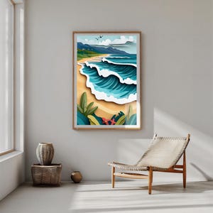 Banzai Pipeline North Shore Oahu Surf Art | Surfing Gift | Pau Hana Print Shop | Oahu Art | Oahu Artwork | Oahu Art Print | Oahu Wall Art | Oahu Poster | Hawaii Art | Hawaii Artwork | Hawaii Art Print | Hawaii Wall Art | Hawaii Poster