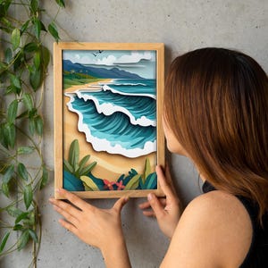 Banzai Pipeline North Shore Oahu Surf Art | Surfing Gift | Pau Hana Print Shop | Oahu Art | Oahu Artwork | Oahu Art Print | Oahu Wall Art | Oahu Poster | Hawaii Art | Hawaii Artwork | Hawaii Art Print | Hawaii Wall Art | Hawaii Poster
