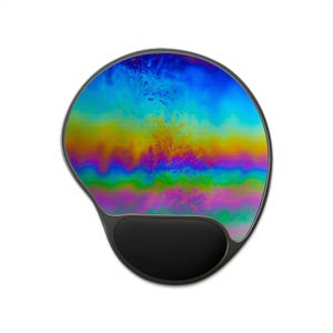 Ergonomic Mouse Pad with Wrist Rest, Real Macro Photography, Colorful Art, Unique Desk Gift,Abstract Pattern, No AI Design, Design 15