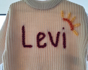 Add symbols to personalised sweater