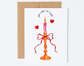 You Make Me Melt - Valentijnsdagkaart