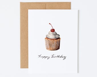 Fijne verjaardag: wenskaart