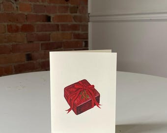 Rood cadeau: kerstwens