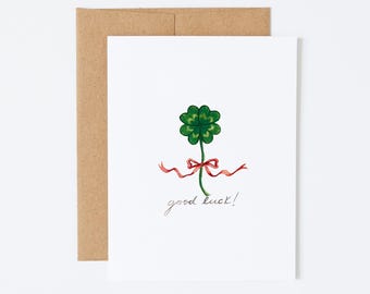 Good Luck - Wenskaart