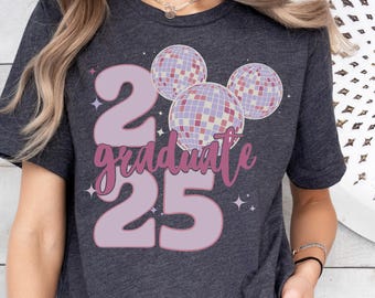 Disney Graduate 2026 Shirt, Mickey Mouse Grad Tshirt,Senior Class Of 2026 Tee,College Graduation Tee,Disneyworld Graduation Senior Trip Gift