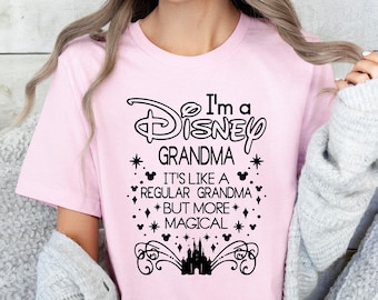 Disney Grandma Shirt,Gift For Mom,Magical Disney Grandma Tshirt,Disney Mama Shirt,Grandmother Shirt,Mothers Day Gift,Funny Grandma Shirt