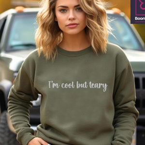 Personalized Embroidered Sweatshirt,Custom Text Sweater,Personalized Embroidered Crewneck,Personalized Text Gift,Mothers Day Gift