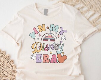 In My Disney Era Shirt,Disney Castle Shirt,Disney Family Shirt,Disneyworld Tshirt,Disney Vacation Tshirt,Disney Trip Tshirt,Gift For Mom