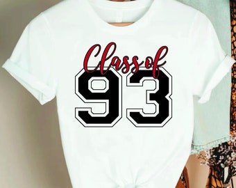 Custom Class Reunion T-Shirt, High School Graduation Tee