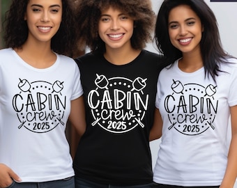 Cabin Crew 2026 Shirt, Forest Camping Crew Tee, Adventure Shirt, Hiking Gift, Campfire Lover Tshirt, Camping Trip Shirt, Nature Lover Gift