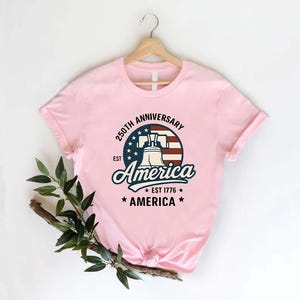 250th Years Semiquincentennial T-Shirt,1776-2026 America 250th Anniversary Tee,Patriotic Gift,4th of July Shirt,Independence Day Gift image 8