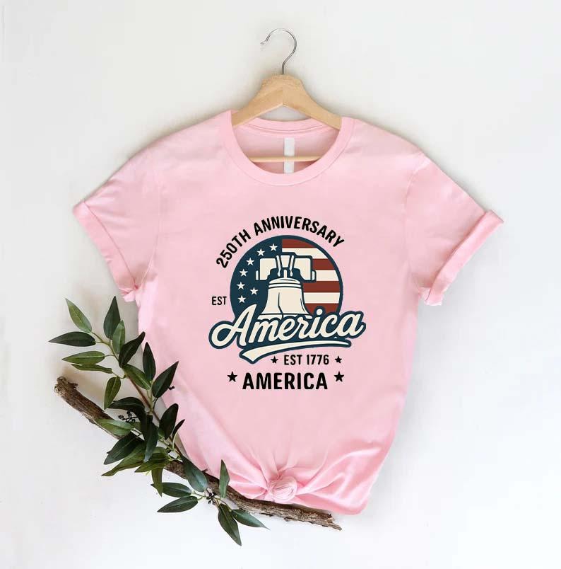 250th Years Semiquincentennial T-Shirt,1776-2026 America 250th Anniversary Tee,Patriotic Gift,4th of July Shirt,Independence Day Gift image 8