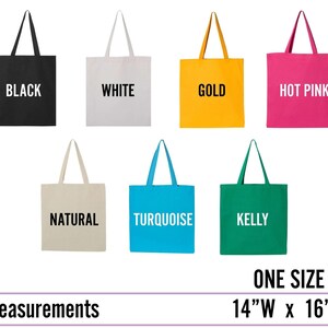 Spooky Season Ghost Tote Bag, Halloween Party Accessories image 2