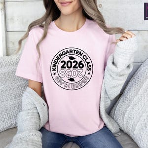 Class of 2026 Shirt, Graduation Mom Dad Gift, Kindergarten Senior 2038