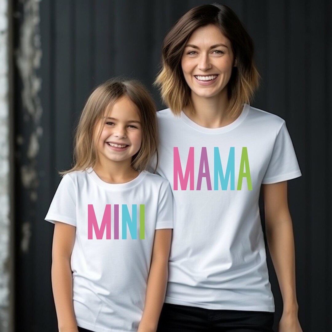 Mama Mini Matching Shirts,mothers Day Gift,mommy and Me Shirts,new Mom ...