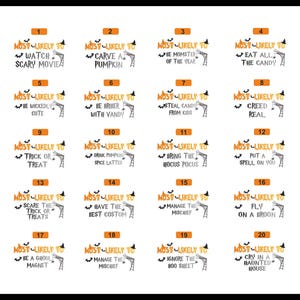 a printable halloween movie schedule for kids