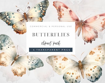 Clipart farfalle acquerello, Clipart farfalla, Clipart acquerello, Clipart farfalla morbida, Clipart matrimonio, Clipart farfalle, C004