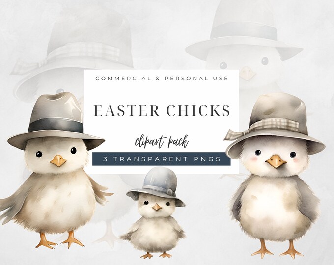 28 Png,easter Chicks Clipart,easter Bundle Clipart,easter Chicken ...