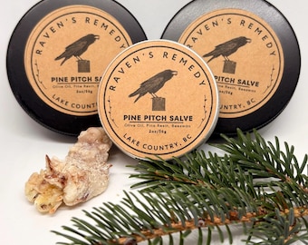 Ungüento de resina de pino silvestre para piel seca y agrietada / Remedio tradicional a base de brea de pino