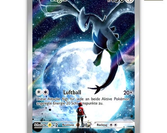 Lugia (Fullart) #001 (Deusch/Holo) - [Proxy - Professionelle Qualität- Pokemon Karte]